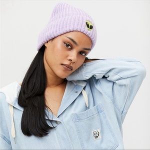 NWOT Urban Outfitters Alien Icon Marled Knit Beanie